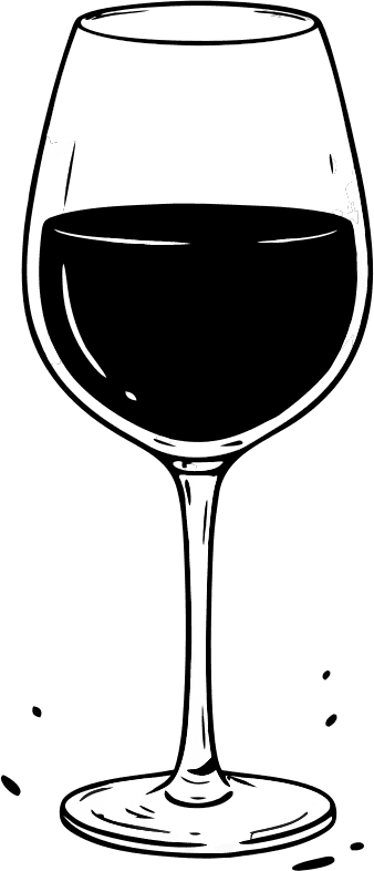 Create a glass of red wine on white background. High detailed. - Free AI SVG Vector Illustration and PNG