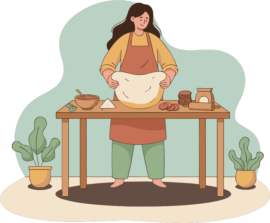 mache pizza  - Free AI SVG Vector Illustration and PNG