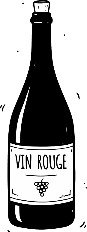 make a big bottle of wine - Free AI SVG Vector Illustration and PNG