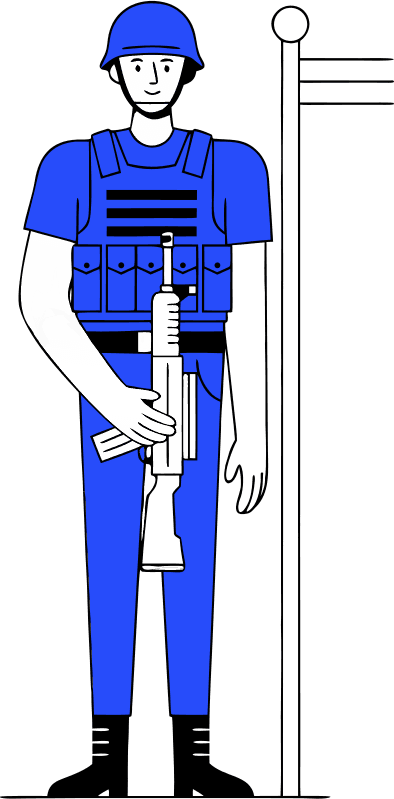 a soldier guy - Free AI SVG Vector Illustration and PNG