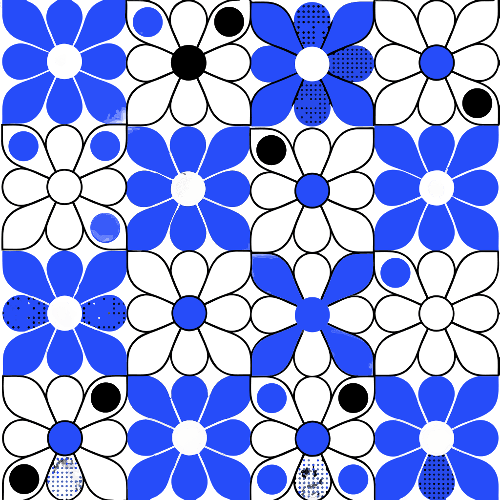 abstract flowers filling the entire page - Free AI SVG Vector Illustration and PNG