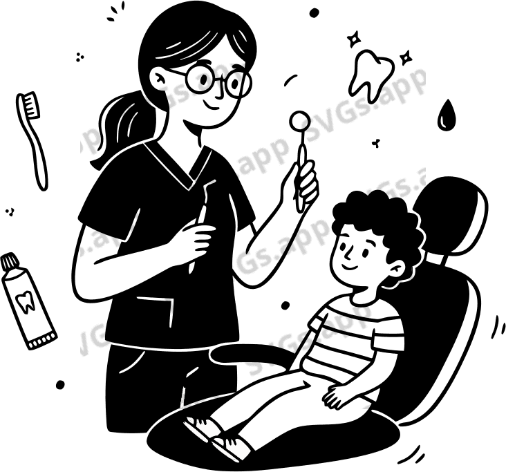 dental - Free AI SVG Vector Illustration