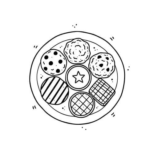 Cookie plate assortment