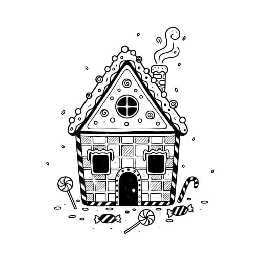 Gingerbread house